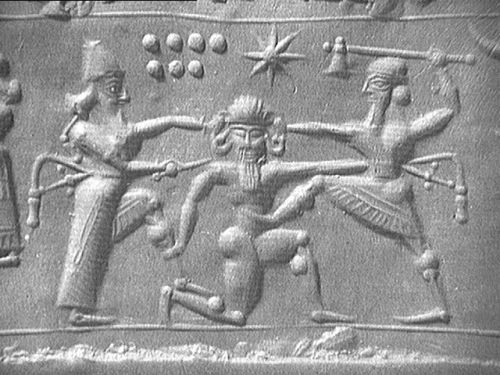 Gilgamesh & Enkidu contra Huwawa